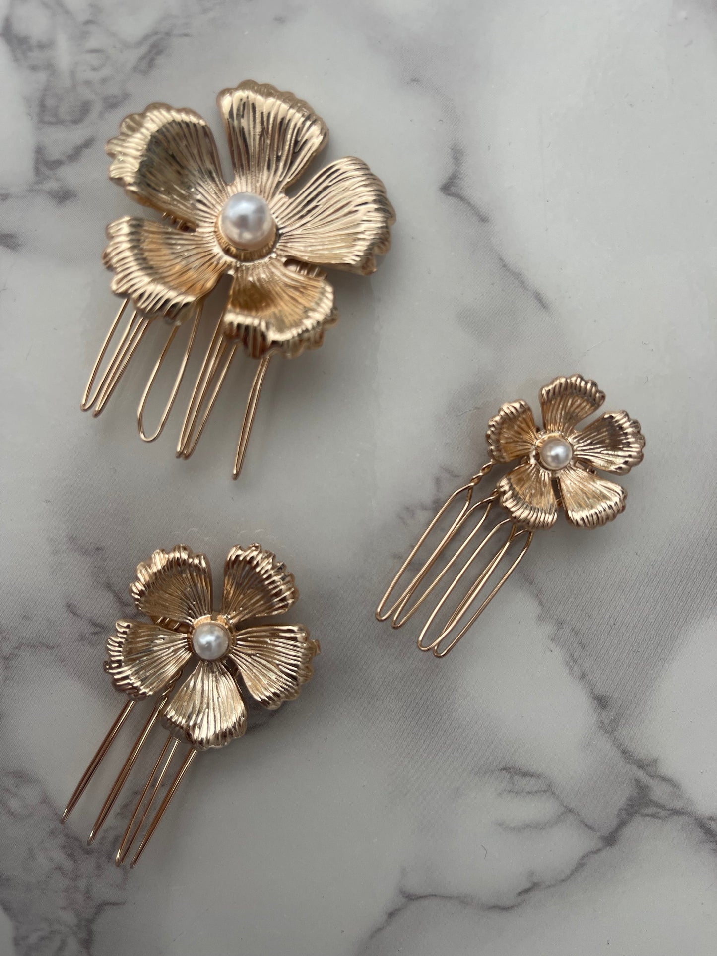 Tocado set dorado FR18