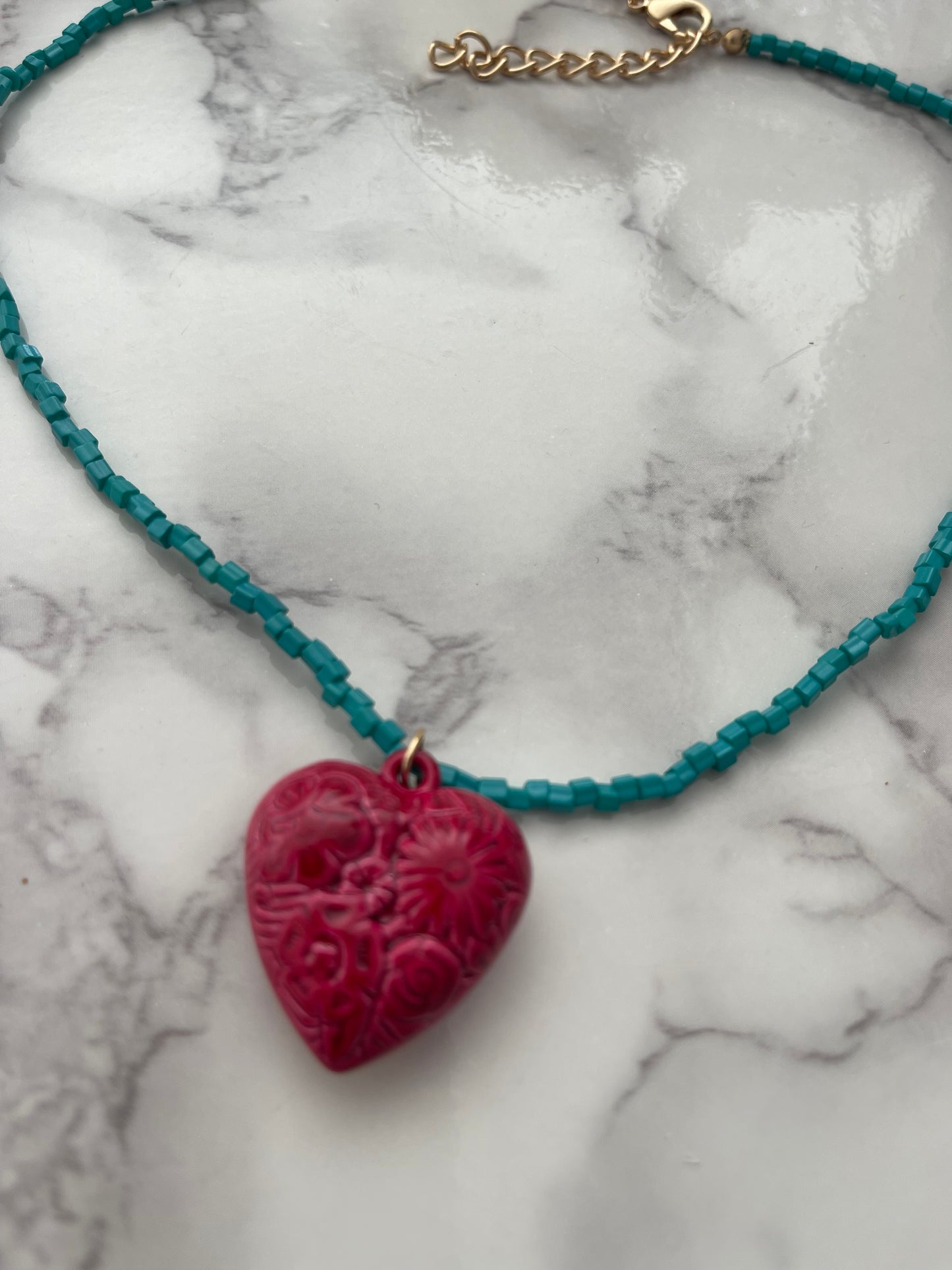 Collar Beach heart CRL10