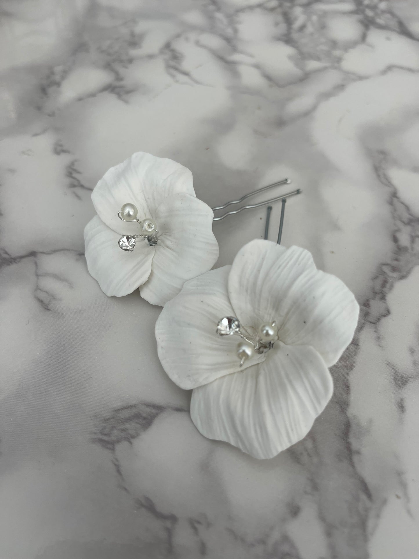 Tocado horquillas flores FR15
