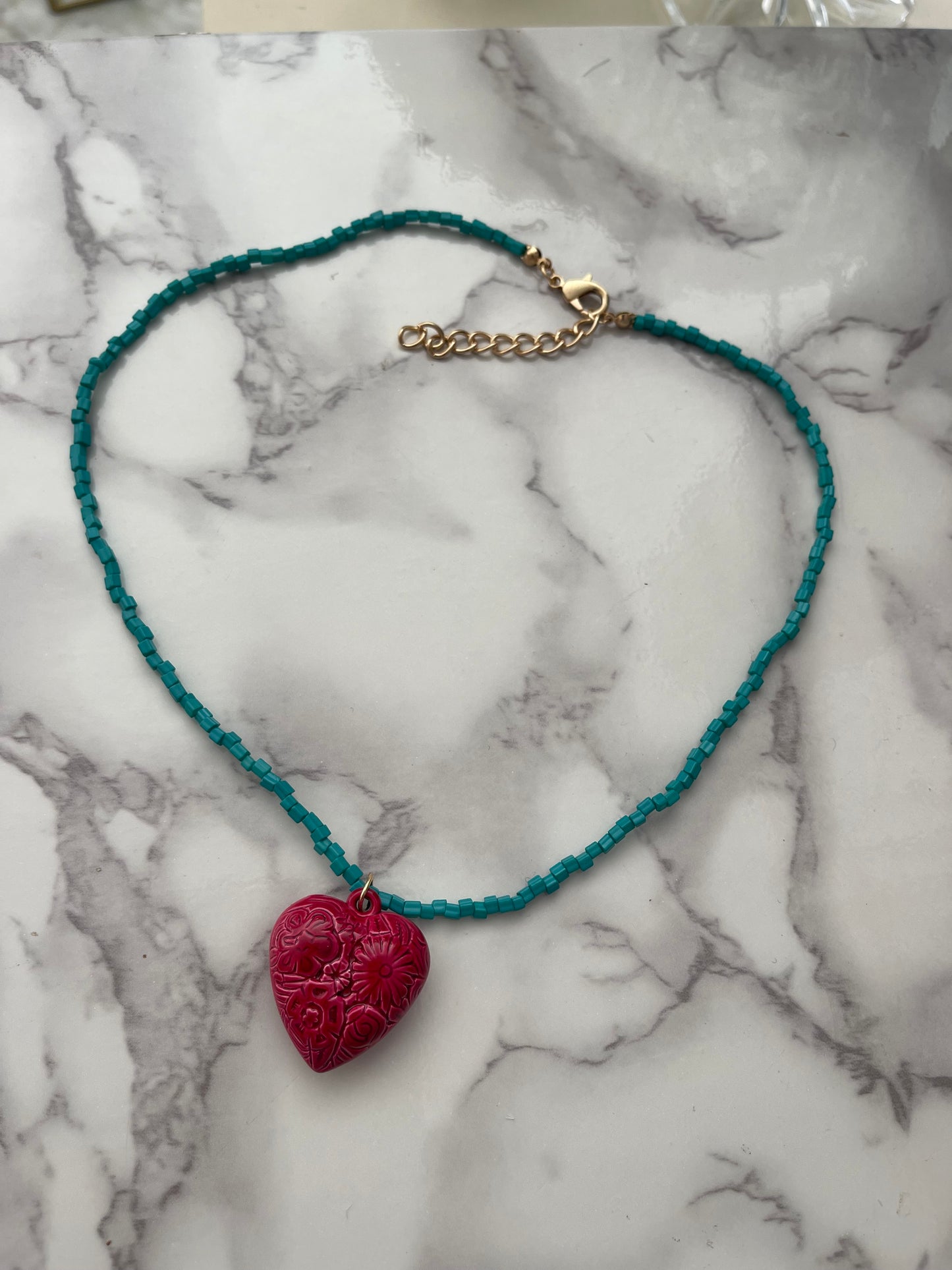 Collar Beach heart CRL10