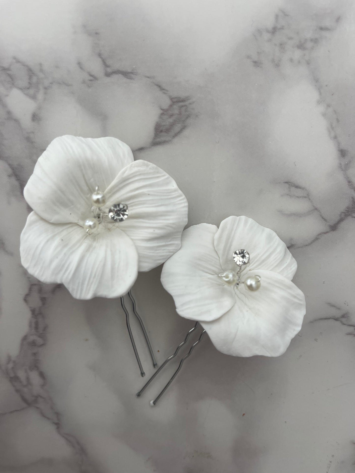 Tocado horquillas flores FR15