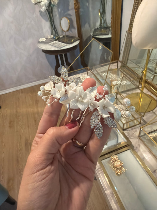 Tocado mini flores FR38