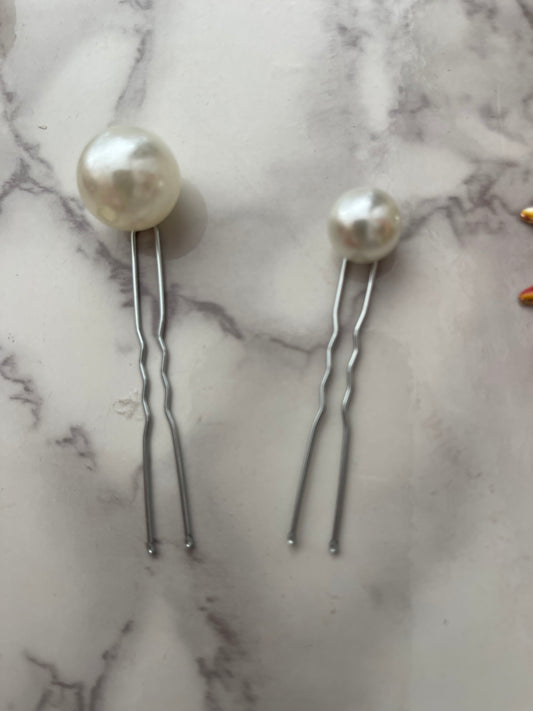 Tocado conjunto perlas FR11