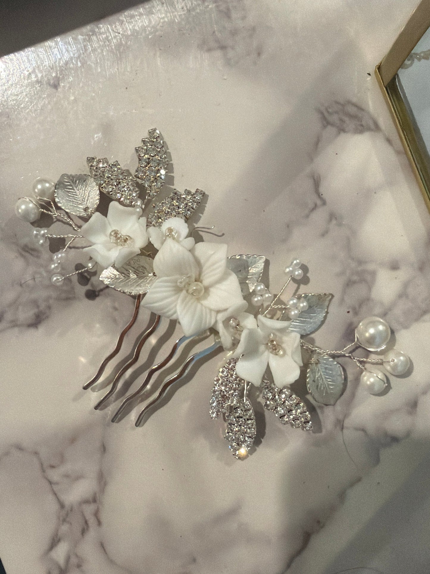 Tocado mini flores FR38
