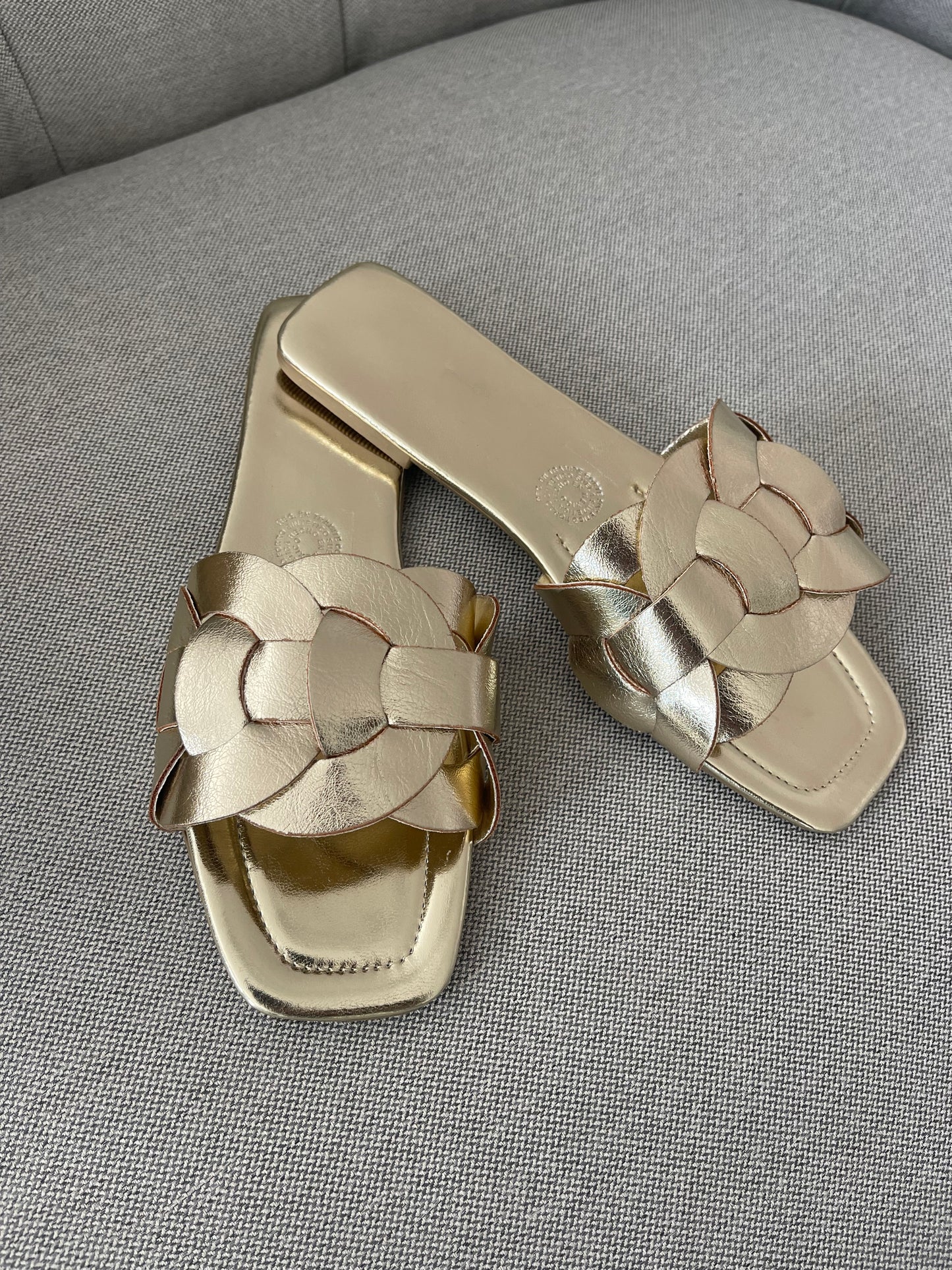 Sandalias Piana gold